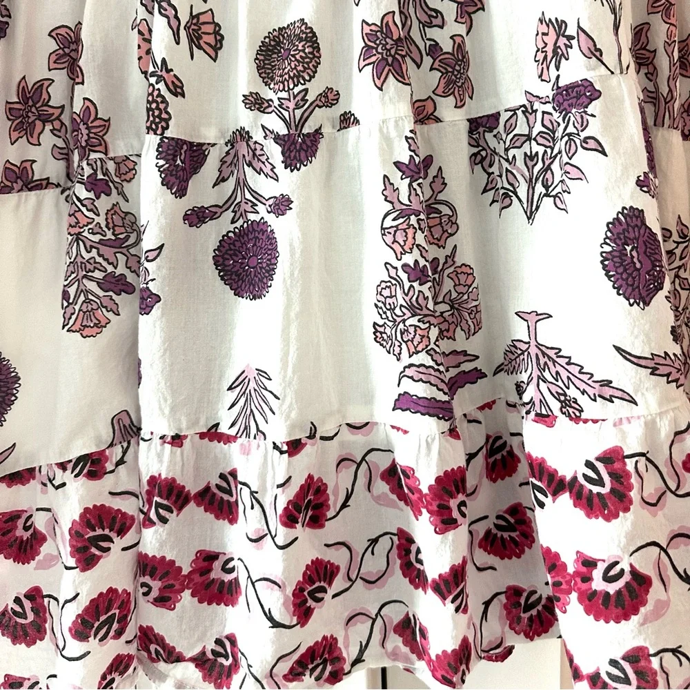 Ro’s Garden Blockprint Floral Dress - Picture 5 of 10